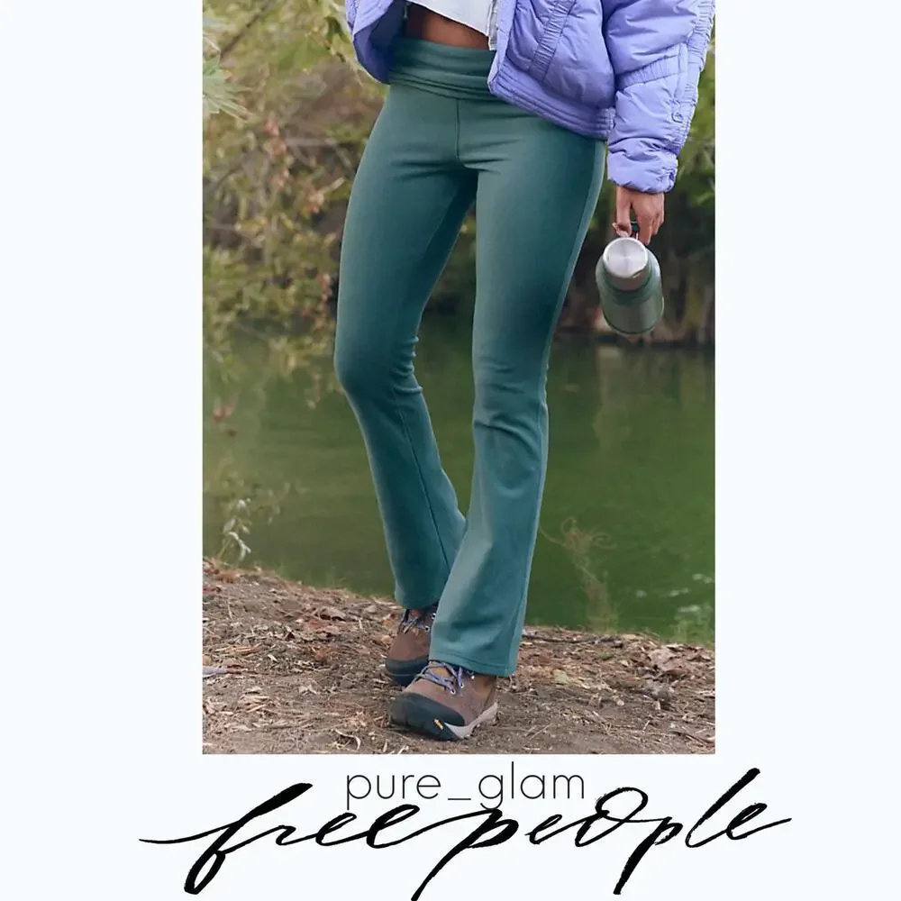 Free People pants slim flare leggings
